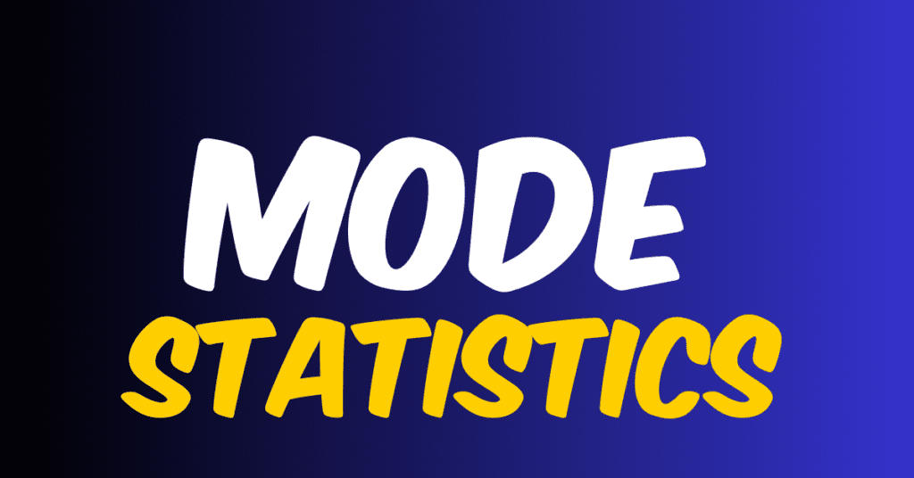 Mode in statistics