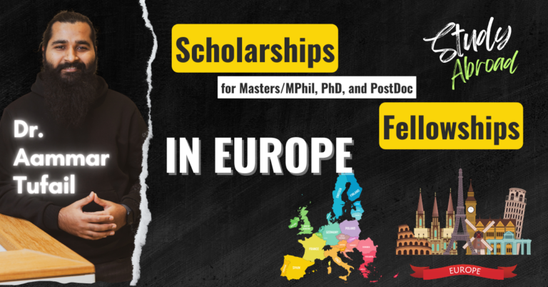 Scholarships and Fellowships in Europe