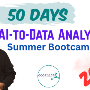 50 Days of AI-to-Data Analytics Summer Bootcamp 2025