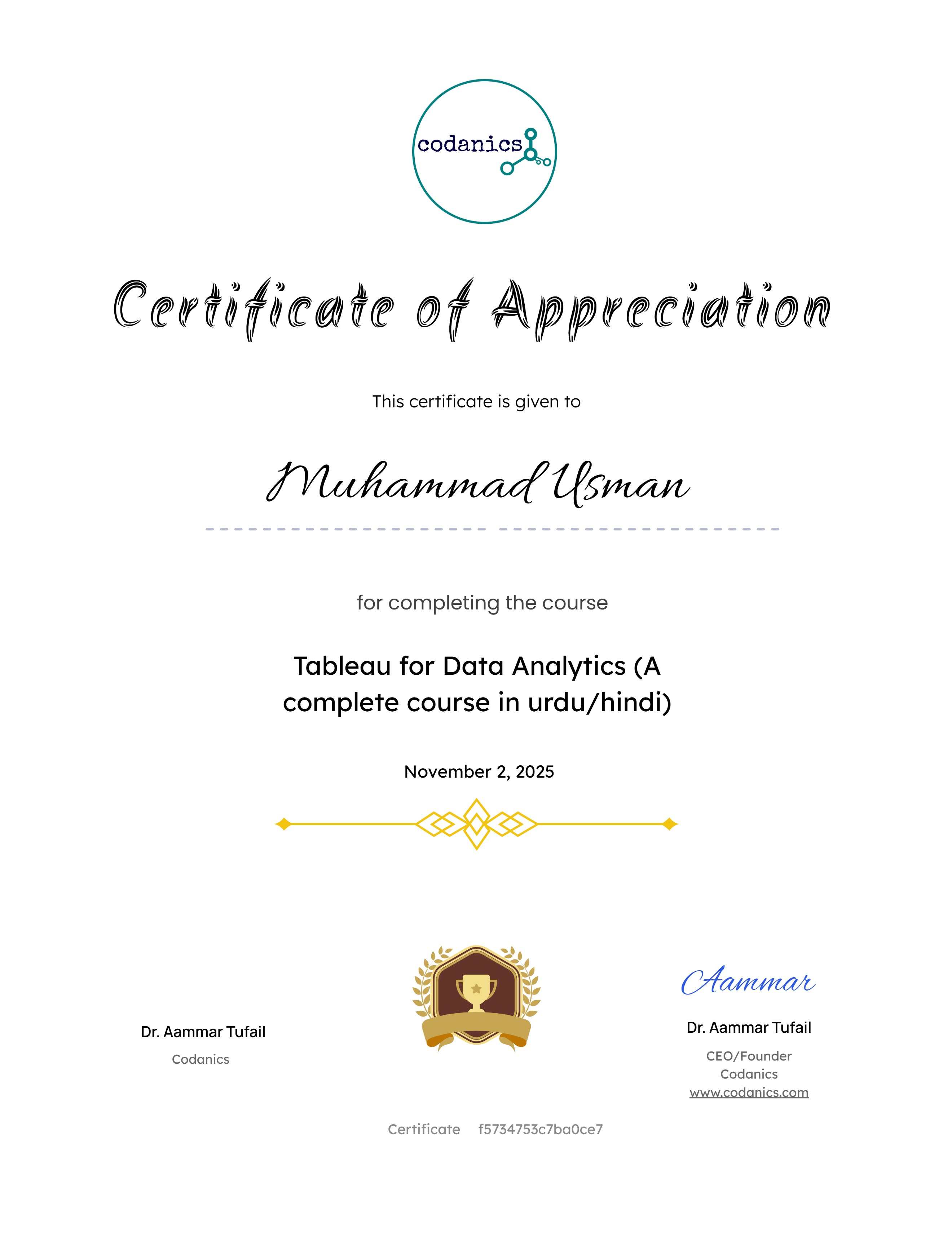 Tableau for Data Analytics (A complete course in urdu/hindi)