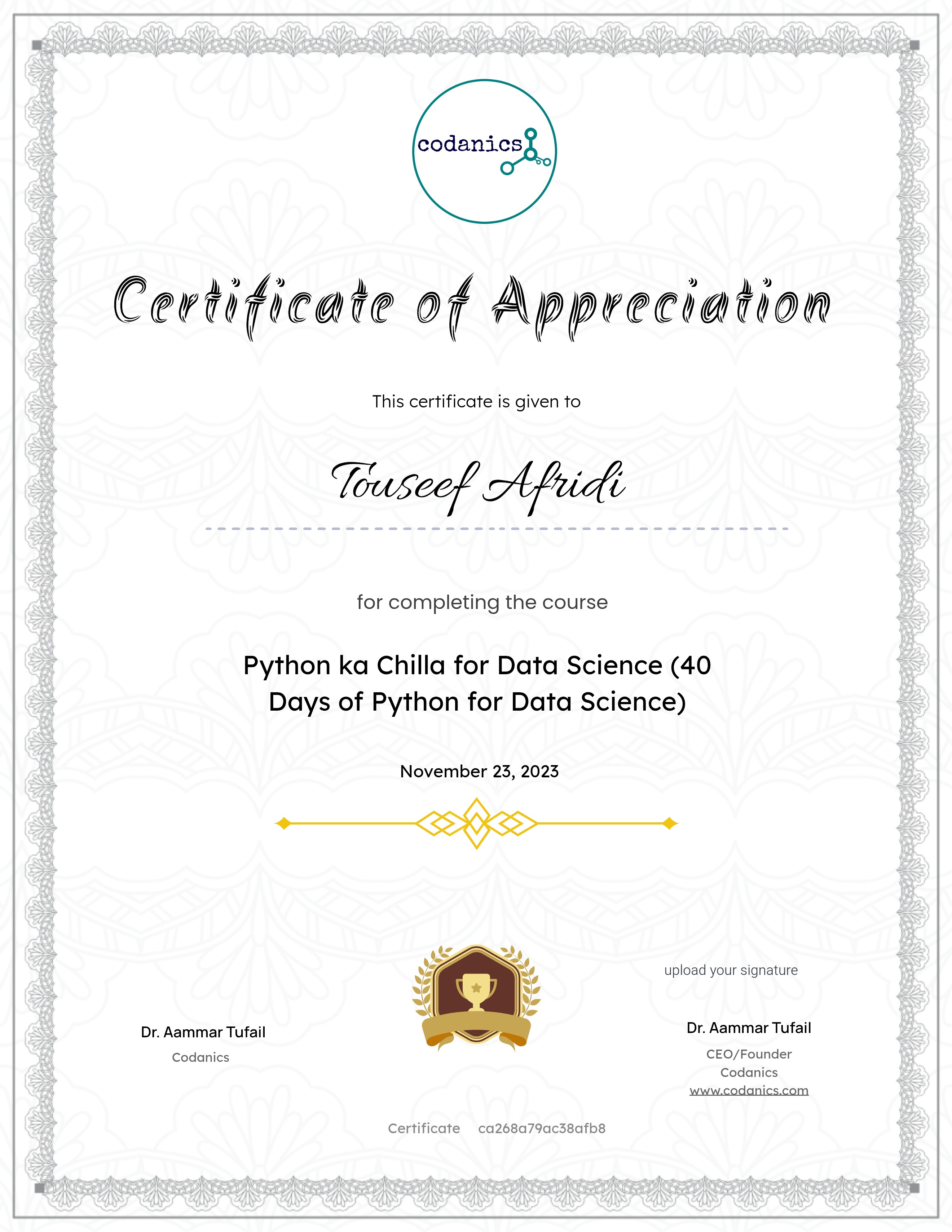 Python ka Chilla for Data Science (40 Days of Python for Data Science)