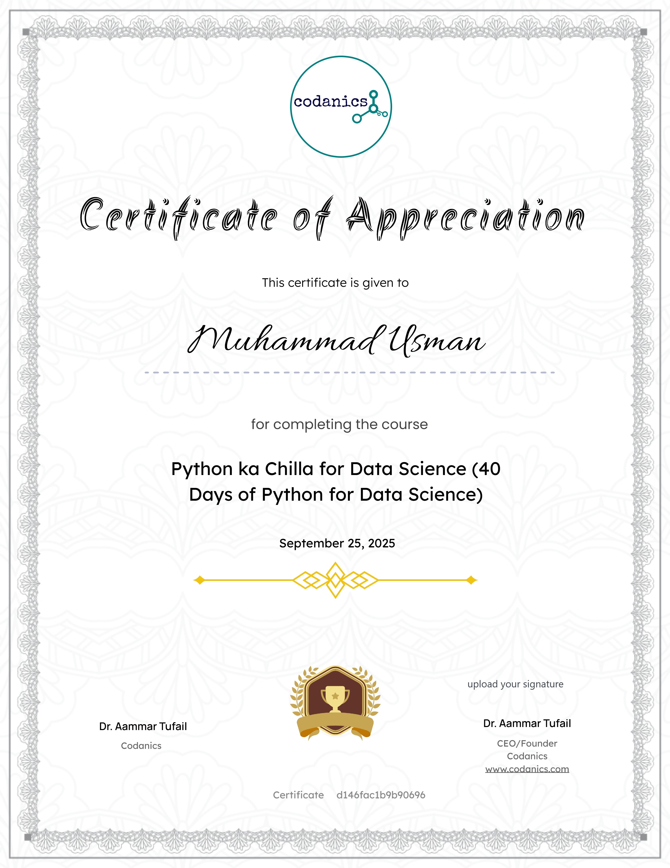 Python ka Chilla for Data Science (40 Days of Python for Data Science)