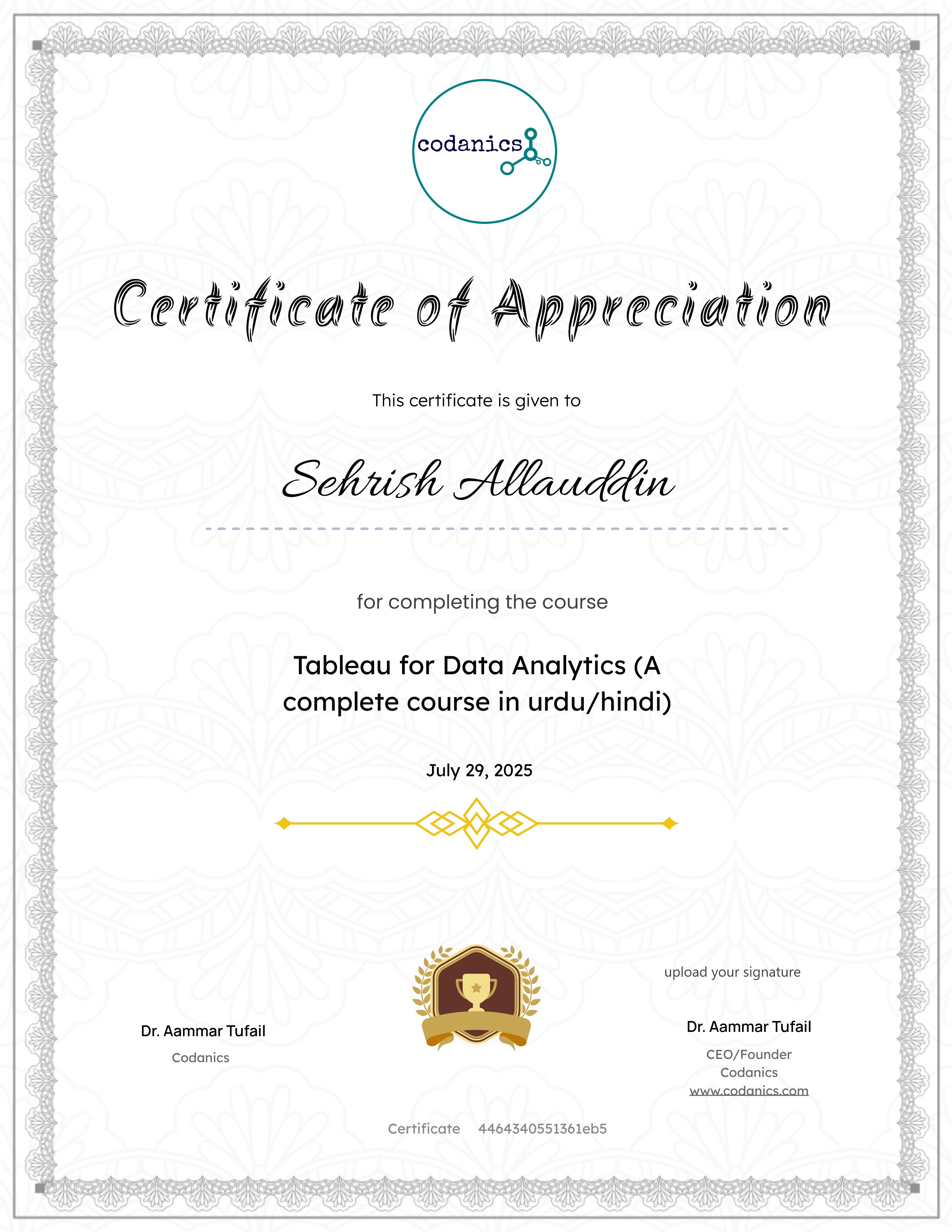 Tableau for Data Analytics (A complete course in urdu/hindi)